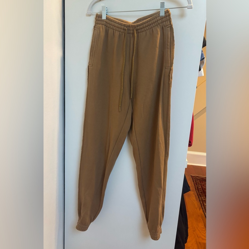 aerie Camel Tan Joggers